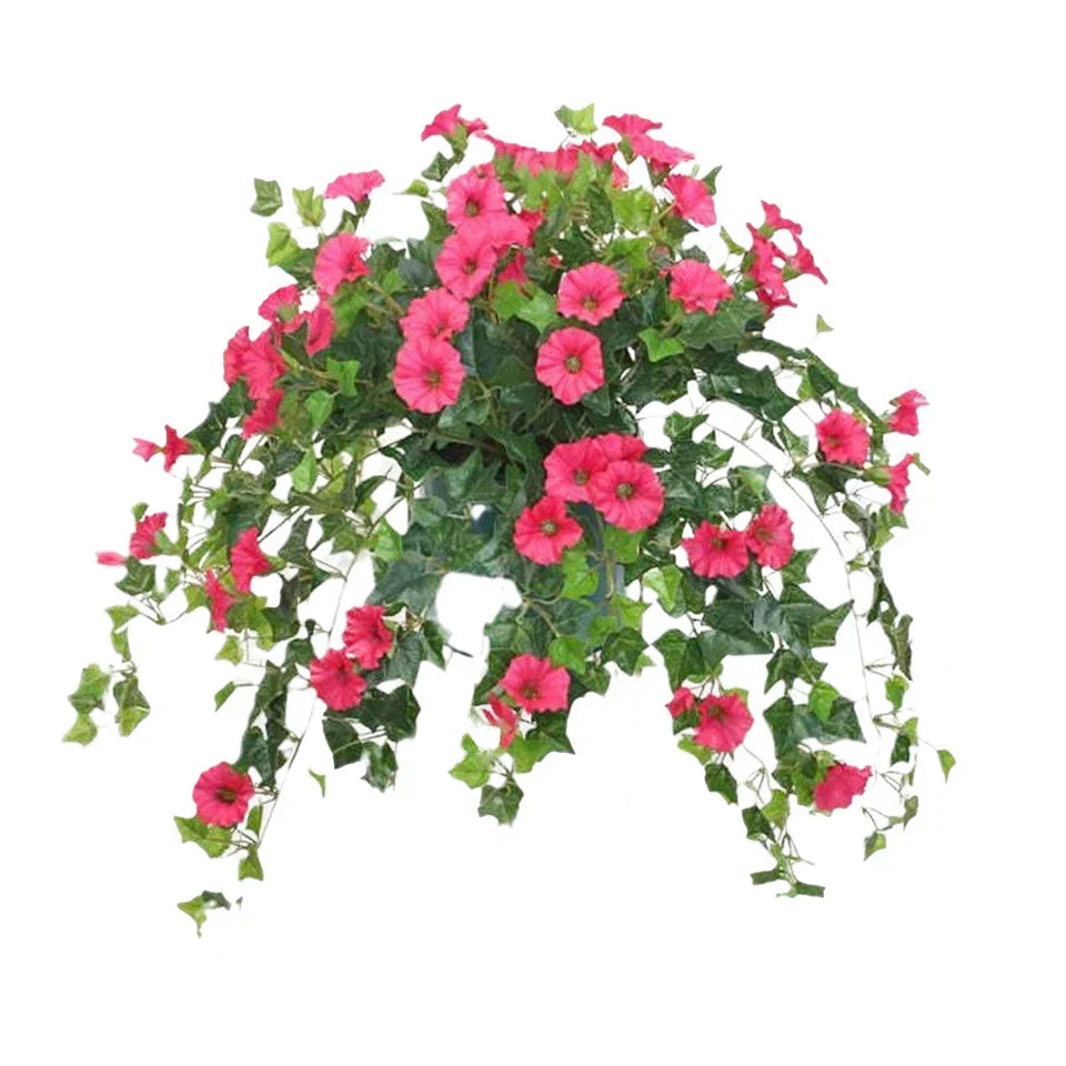 Artificial flower indoor and outdoor fake hanging flower decoration